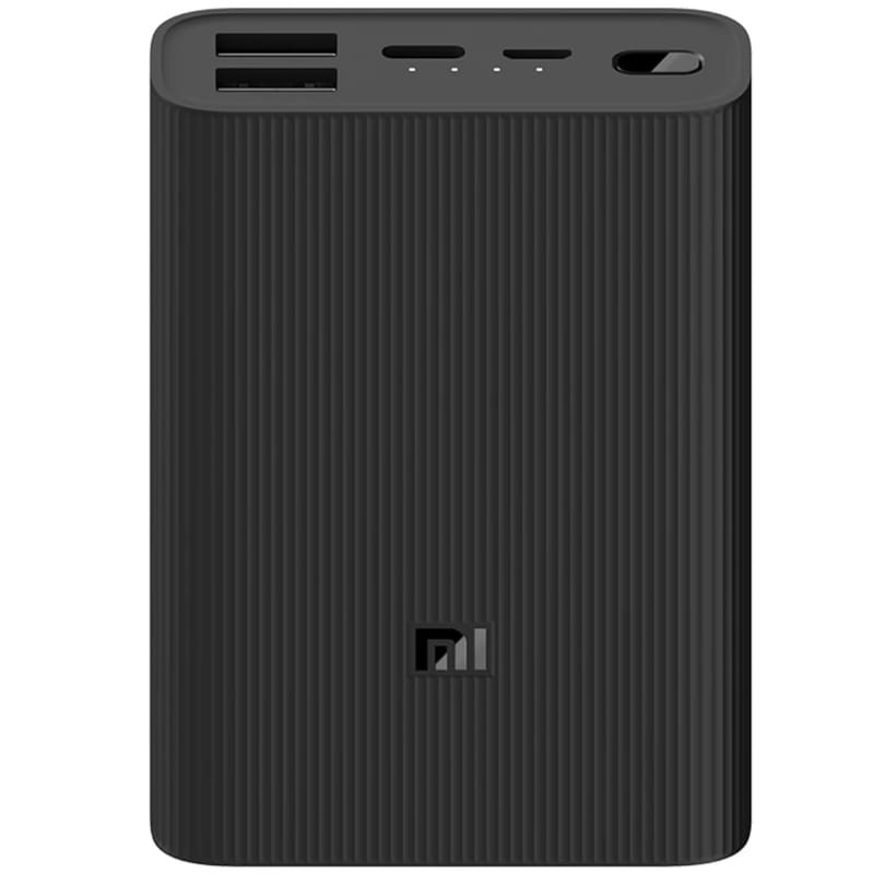 Внешний аккумулятор Xiaomi Mi Power Bank 3 Ultra Compact 10000 мАч (Черный) PB1022ZM 